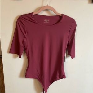 Women's Mauve Bodysuit Top